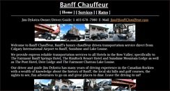 Desktop Screenshot of banffchauffeur.com